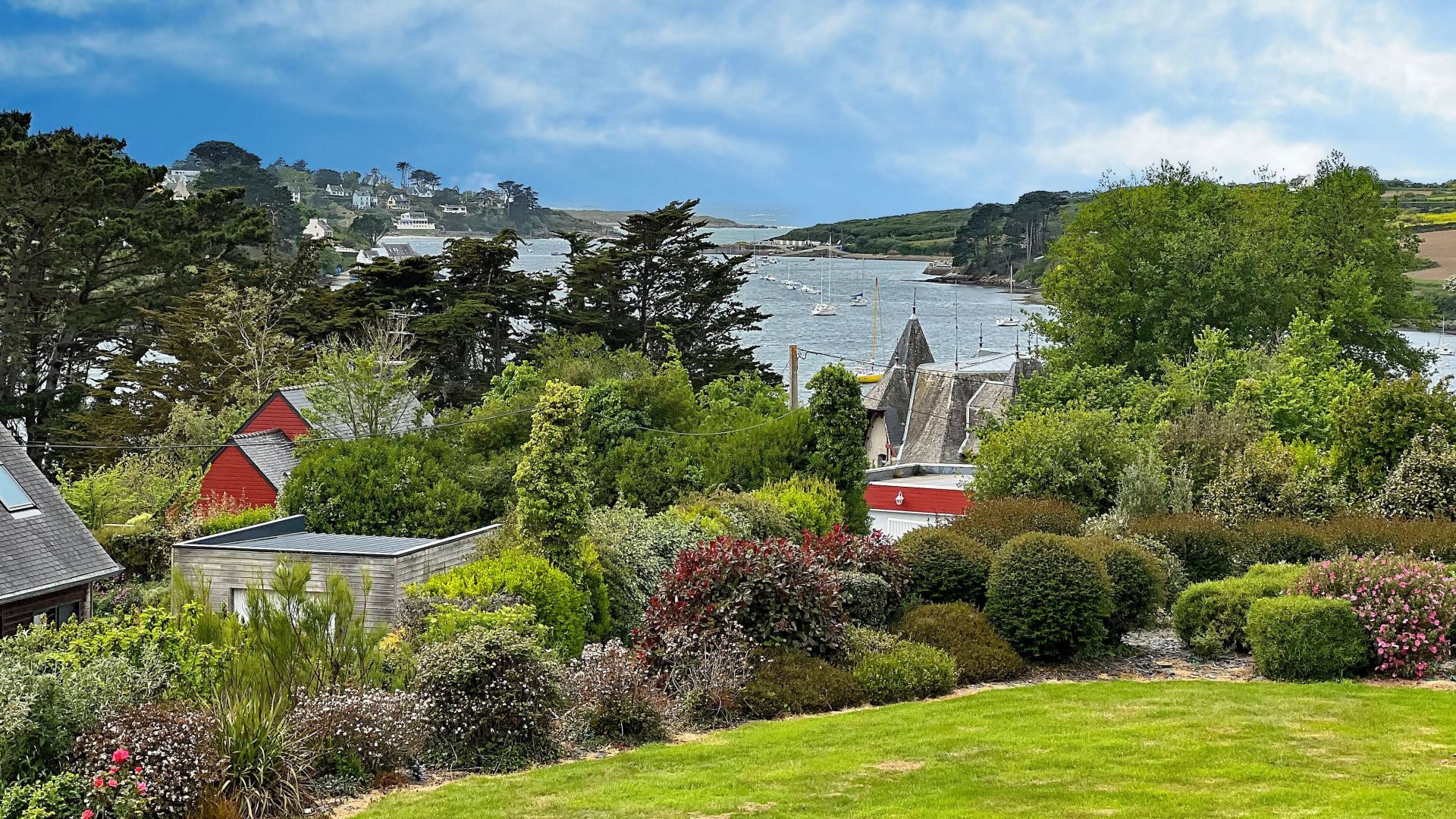 Maison vue mer Les Abers Bretagne Nord