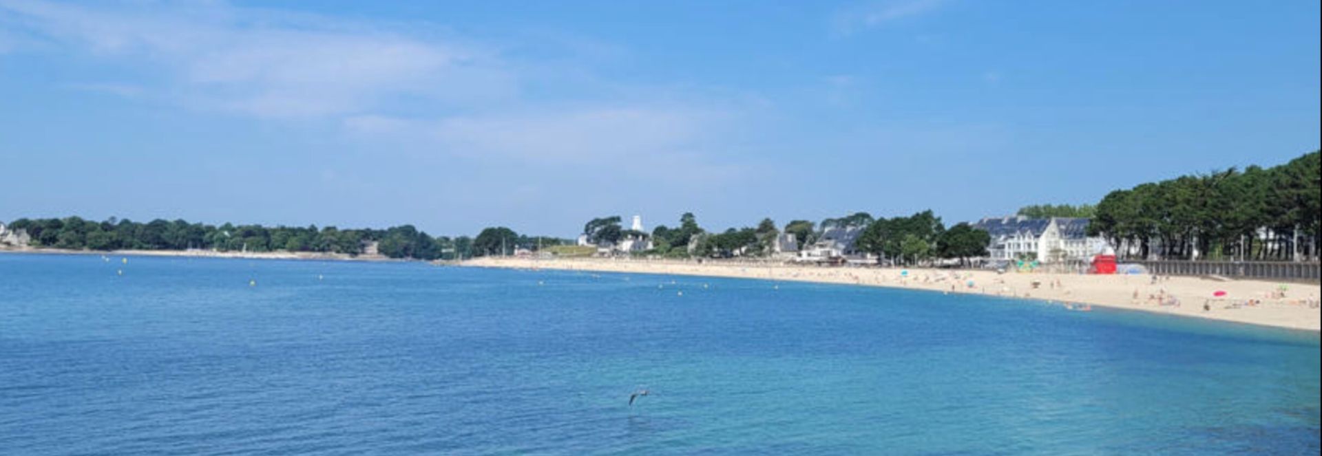 A Bénodet, Villa neuve en face de la plage du Trez