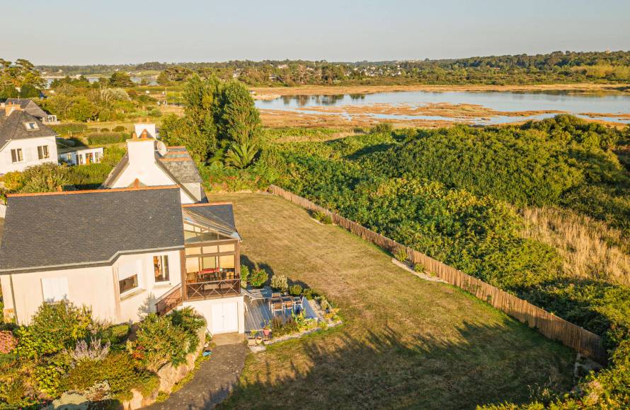 Maison avec vue mer sur l'Île-Grande