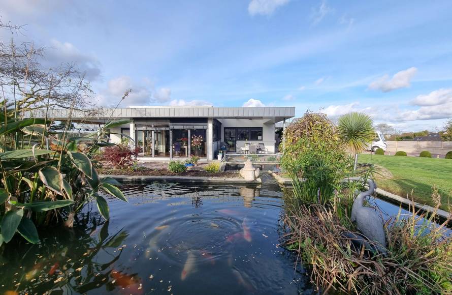 Magnifique maison contemporaine entre ville et campagne