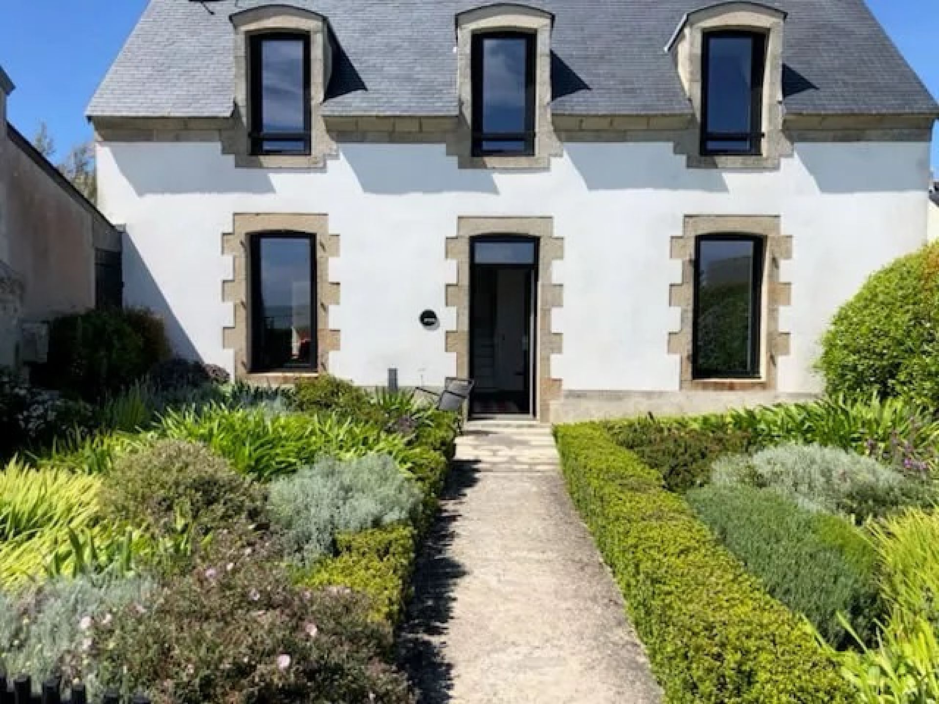 Maison de pêcheur vue mer Penmarch Kerity