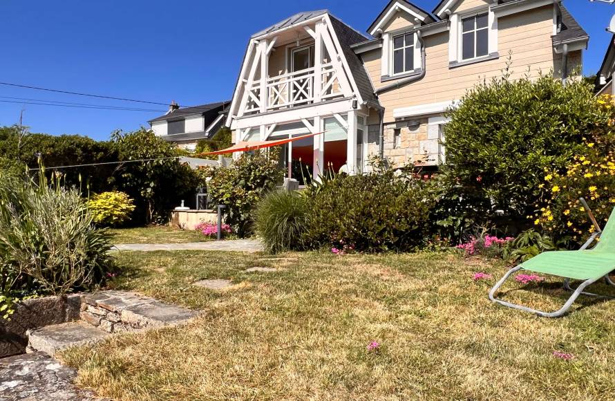 Maison contemporaine avec vue mer à Port-Mer à Cancale