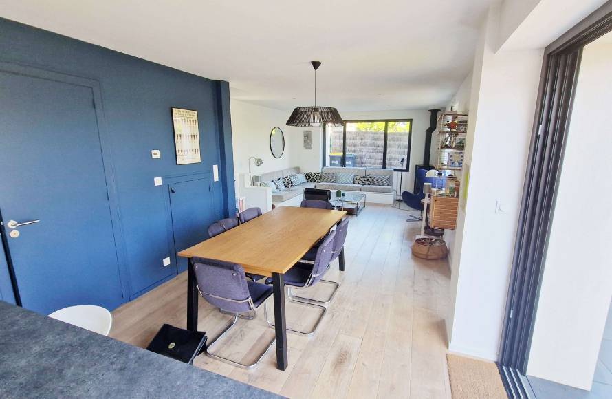 Maison contemporaine Port Navalo, Arzon, entre plage et port