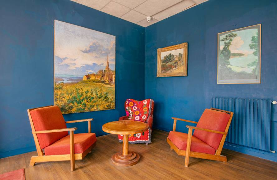 Ensemble Immobilier avec la plage à pieds