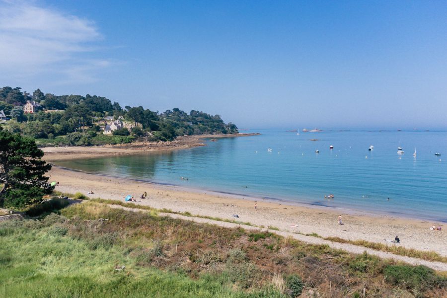 Maison avec vue mer et accès direct à la plage Côte du Goëlo