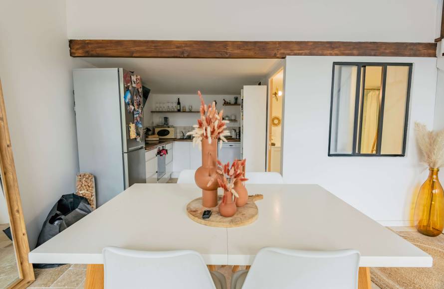 Duplex rénové avec goût