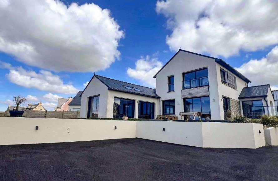 Belle villa contemporaine vue mer à Plouarzel