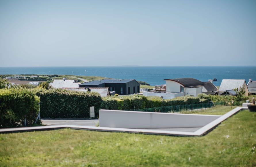 Belle villa contemporaine vue mer à Plouarzel
