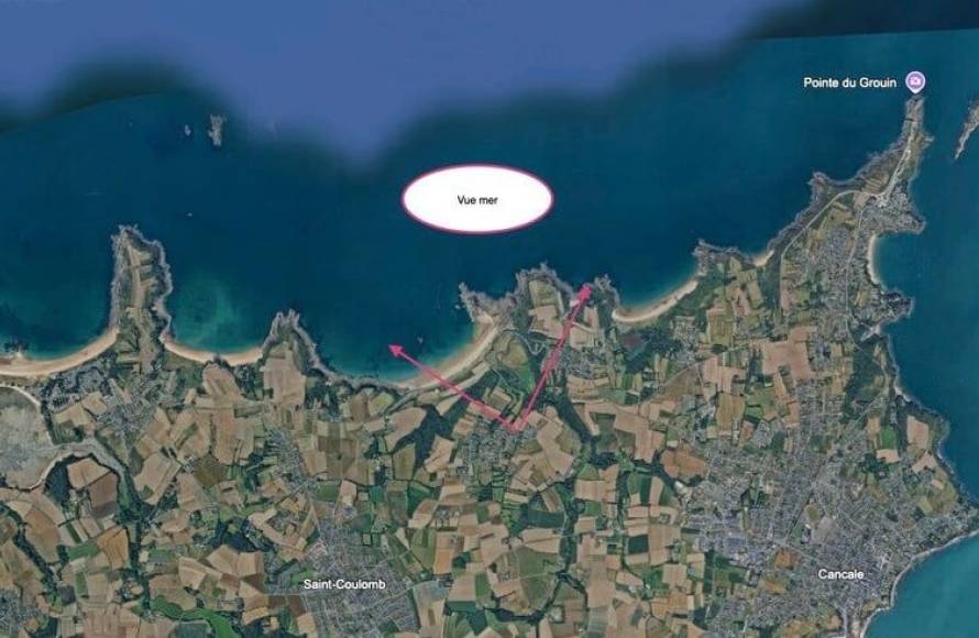 Terrain constructible à vendre à Saint-Coulomb, proche de la mer