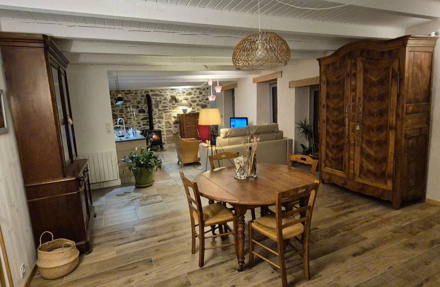 Maison proche mer et bourg à Saint Jacut de la Mer