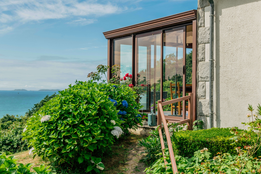 Maison bretonne vue mer à Nantouar
