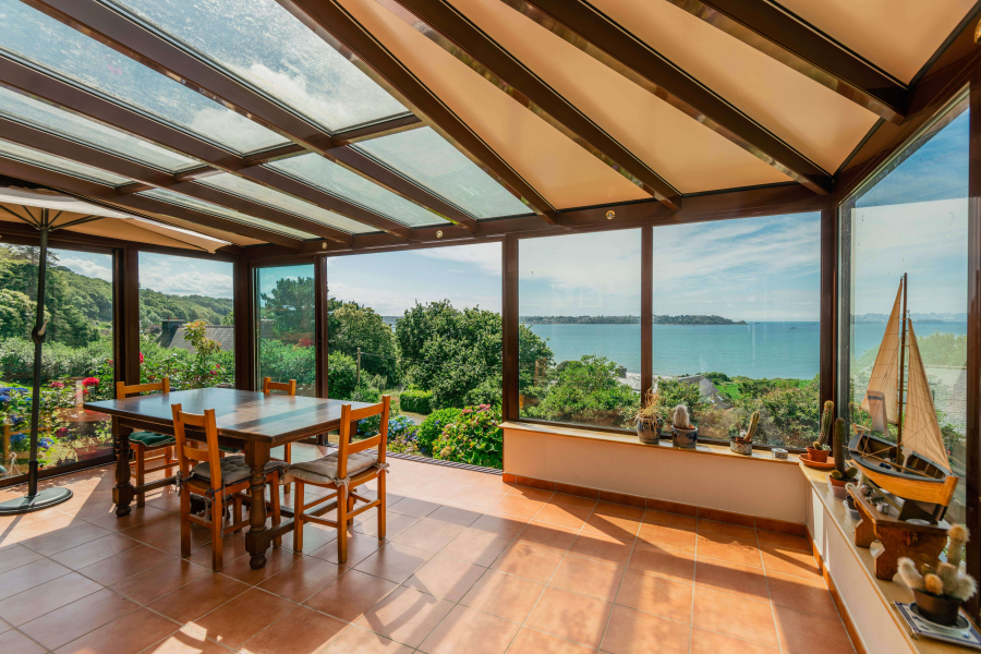 Maison bretonne vue mer à Nantouar