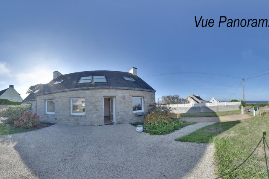 Maison avec vue mer, à 100 mètres de la plage - Plouguerneau, Finistère Nord