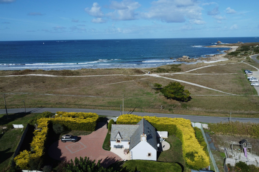Maison bretonne Plouguerneau à la Grève Blanche